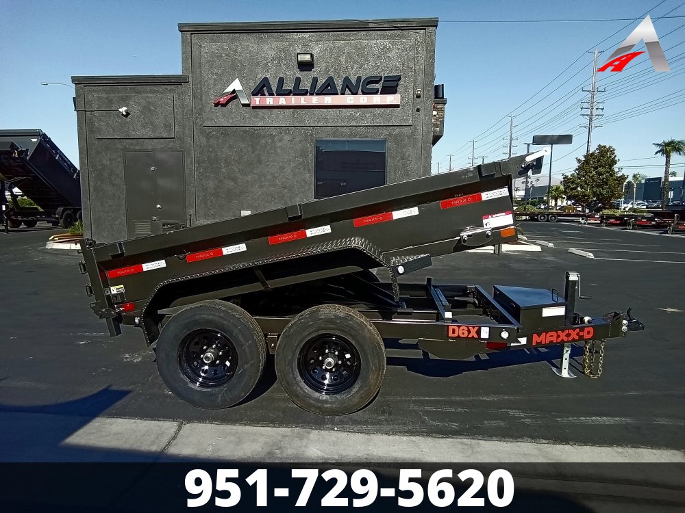 2025 MAXXD D6X 60" X 10' DUMP TRAILER 10K