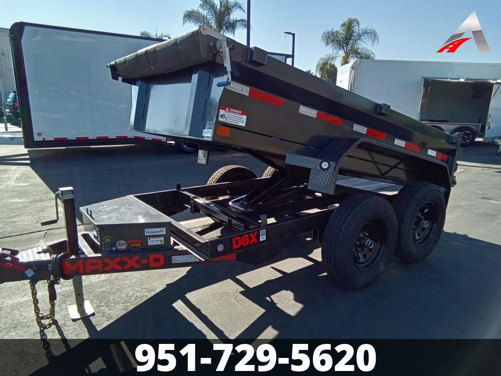 2025 MAXXD D6X 60" X 10' DUMP TRAILER 10K