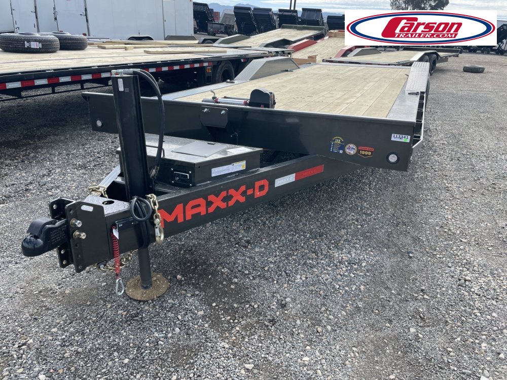 2024 MAXXD T8X 8.5' X 24' HD CHANNEL POWER TILT CAR/ EQUIP TRAILER
