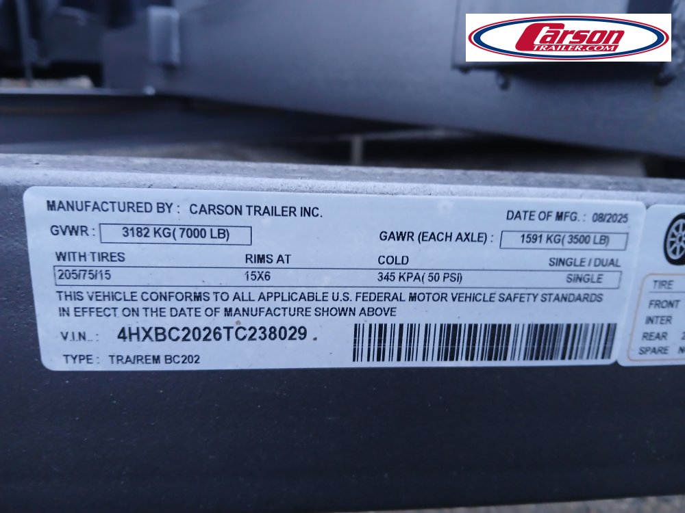 82x20 Carson Open Car Hauler