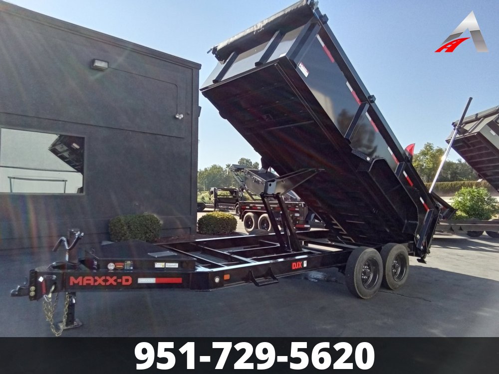 2025 MAXXSD DJX 83" X 16' DUMP TRAILER