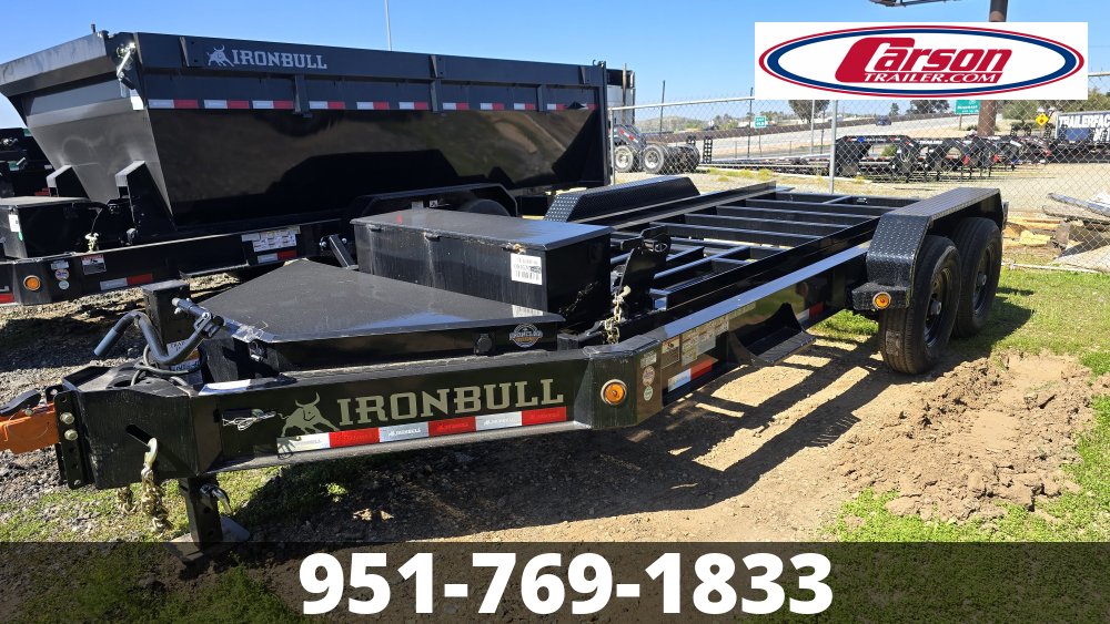83x16 Iron Bull ROLL OFF TRAILER