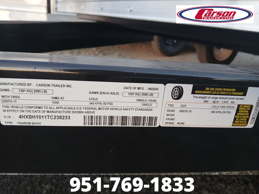 60x10 Carson Enclosed Cargo