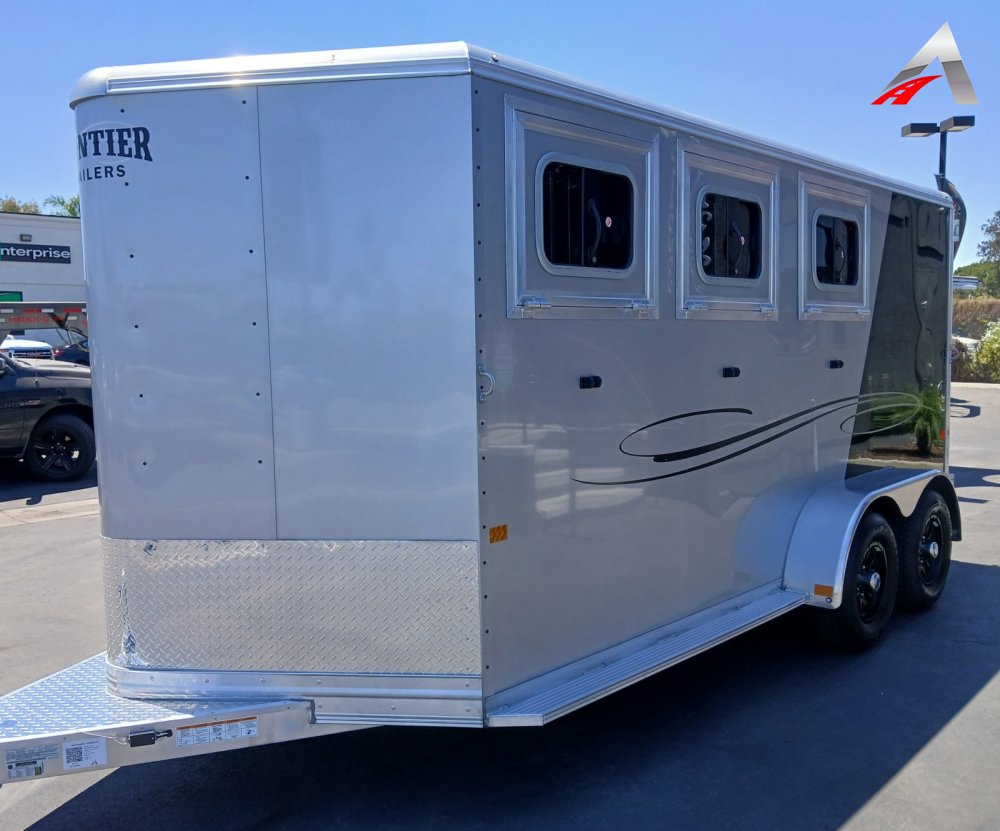 82x15 FRONTIER Horse Trailer