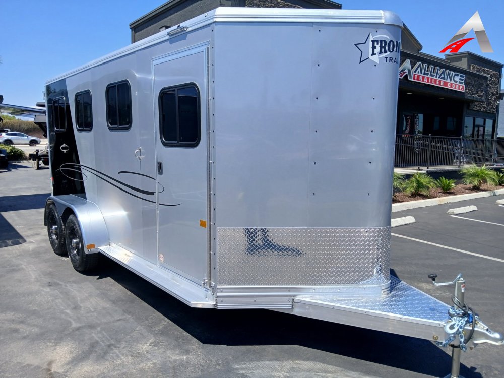82x15 FRONTIER Horse Trailer