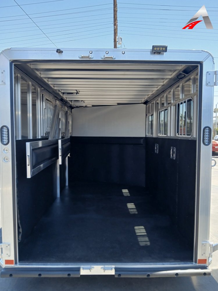 82x15 FRONTIER Horse Trailer