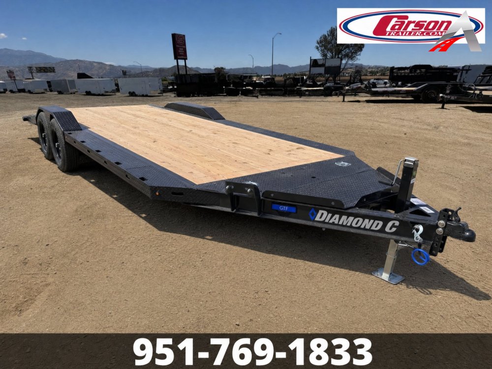 102"x20' Diamond C Open Car Hauler