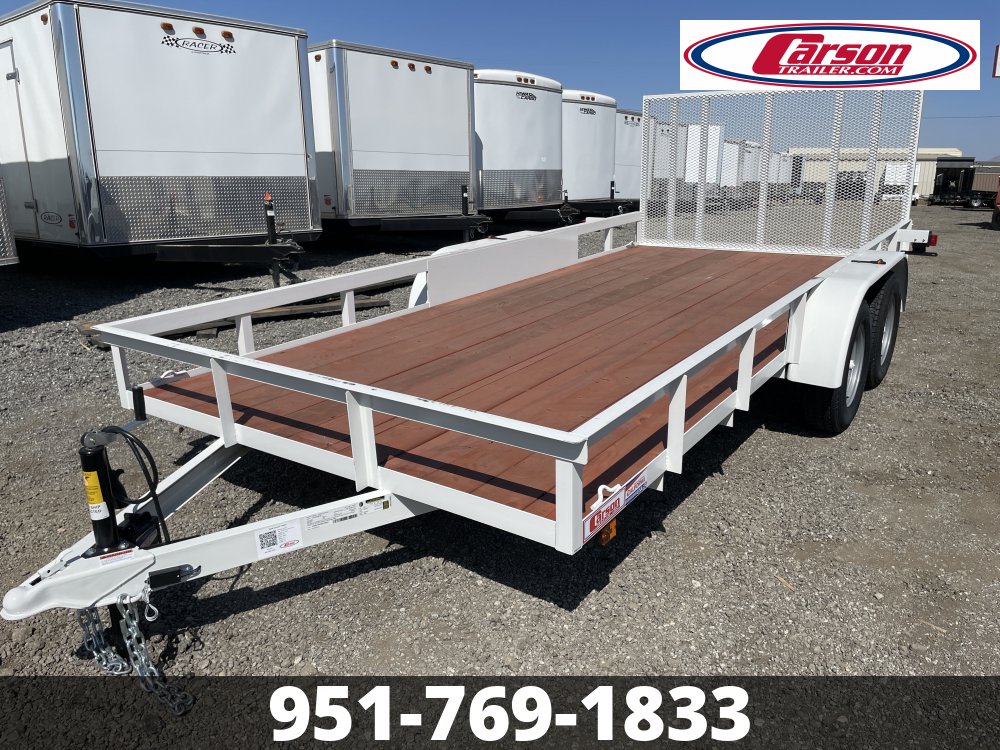 2025 CARSON T/A 7' X 16' UTILITY TRAILER