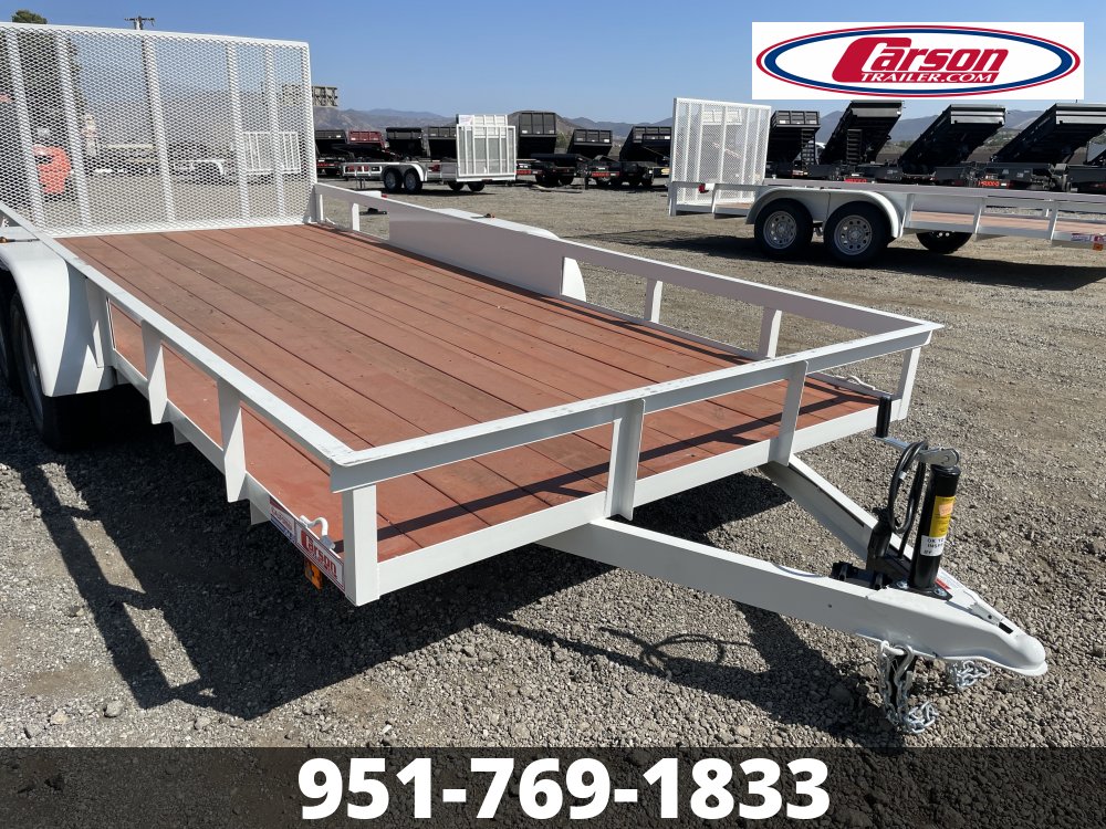 2025 CARSON T/A 7' X 16' UTILITY TRAILER