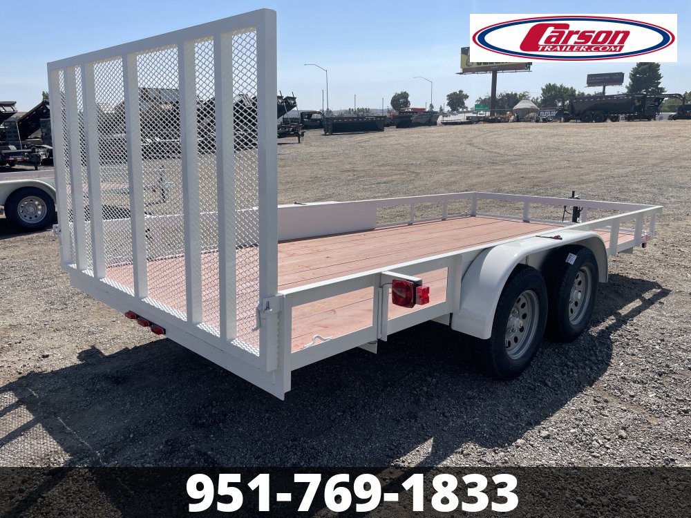 2025 CARSON T/A 7' X 16' UTILITY TRAILER