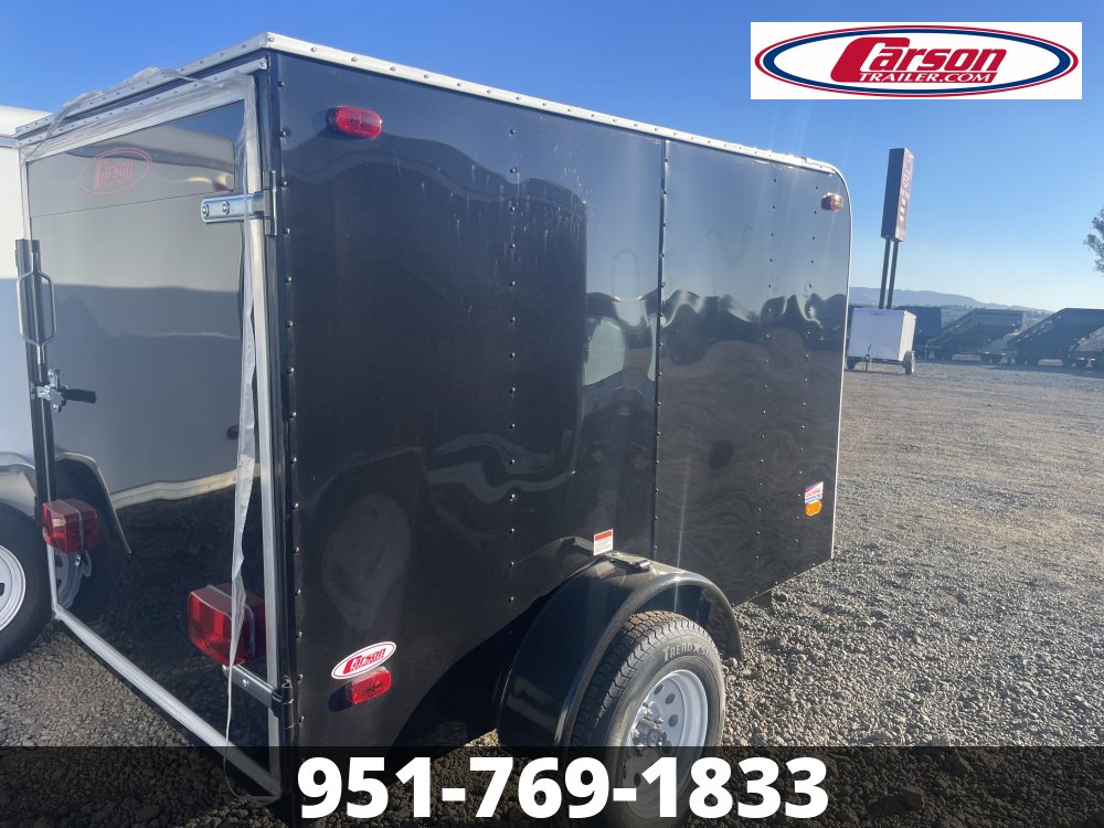 2025 CARSON EL 5' X 8' S/A ENCLOSED LITE TRAILER