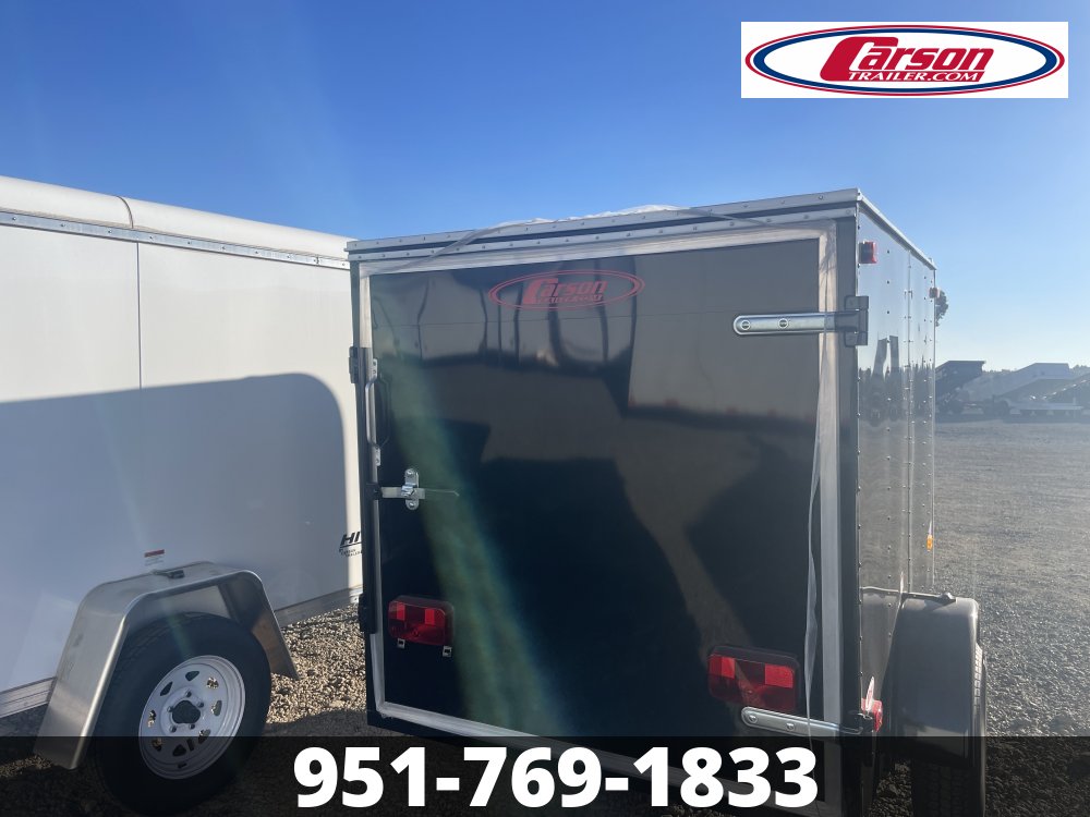 2025 CARSON EL 5' X 8' S/A ENCLOSED LITE TRAILER