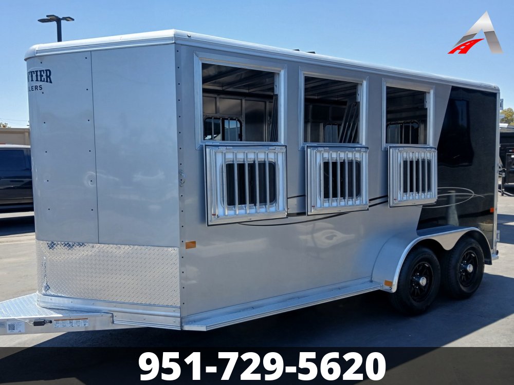 82x15 FRONTIER Horse Trailer