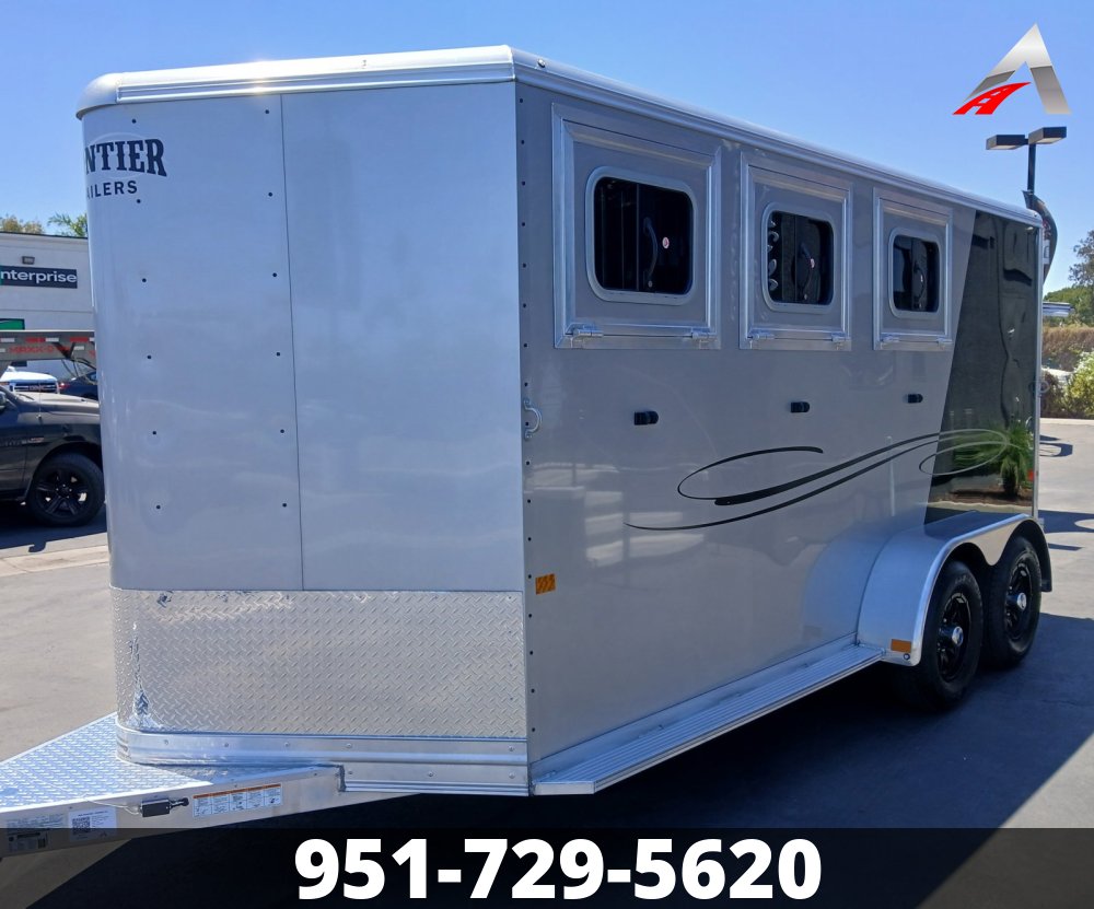 82x15 FRONTIER Horse Trailer
