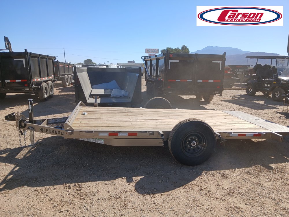 80x12 Iron Bull Tilt Deck