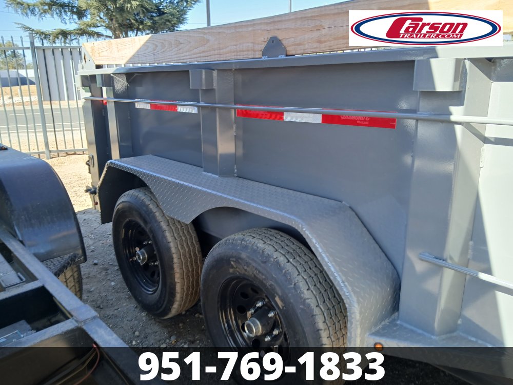 77"x12' Diamond C Dump