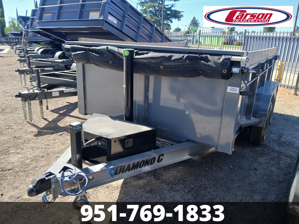 77"x12' Diamond C Dump
