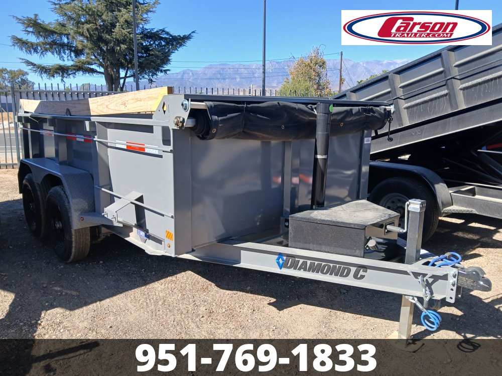 77"x12' Diamond C Dump