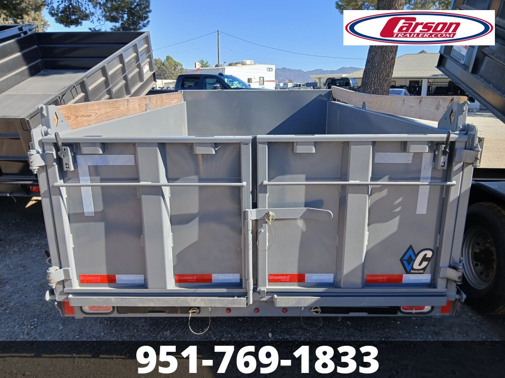 77"x12' Diamond C Dump