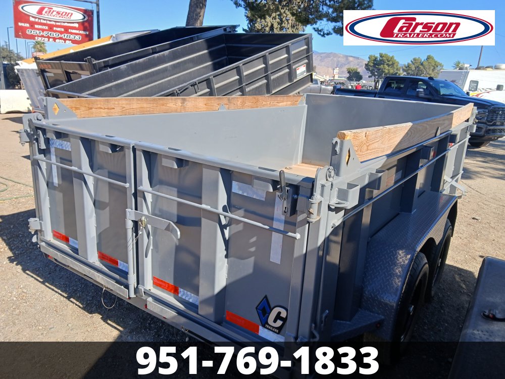 77"x12' Diamond C Dump