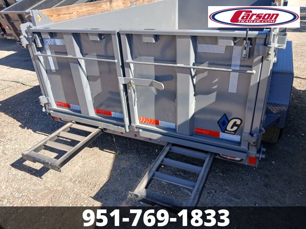 77"x12' Diamond C Dump