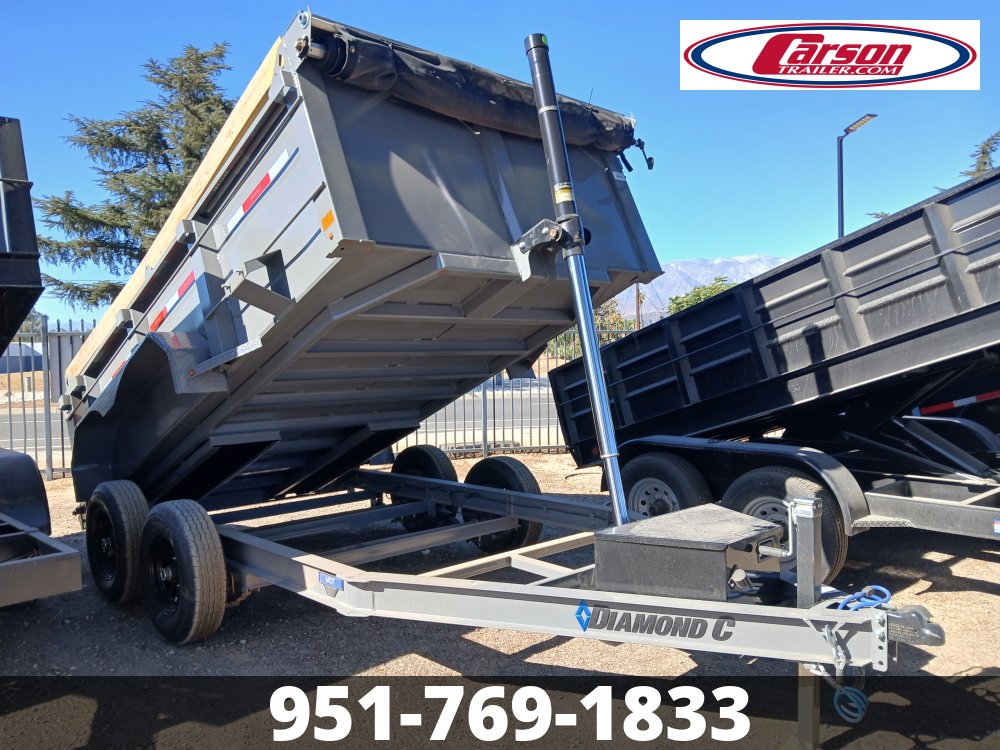 77"x12' Diamond C Dump