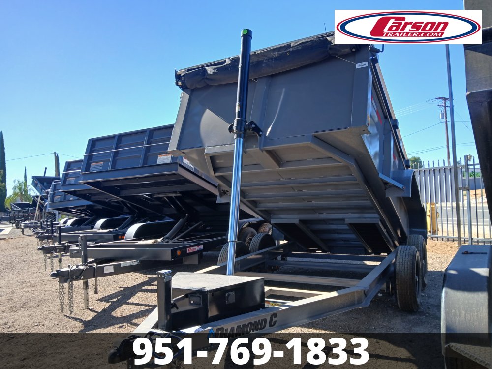 77"x12' Diamond C Dump