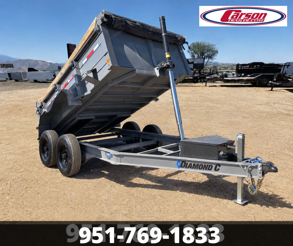 77"x12' Diamond C Dump