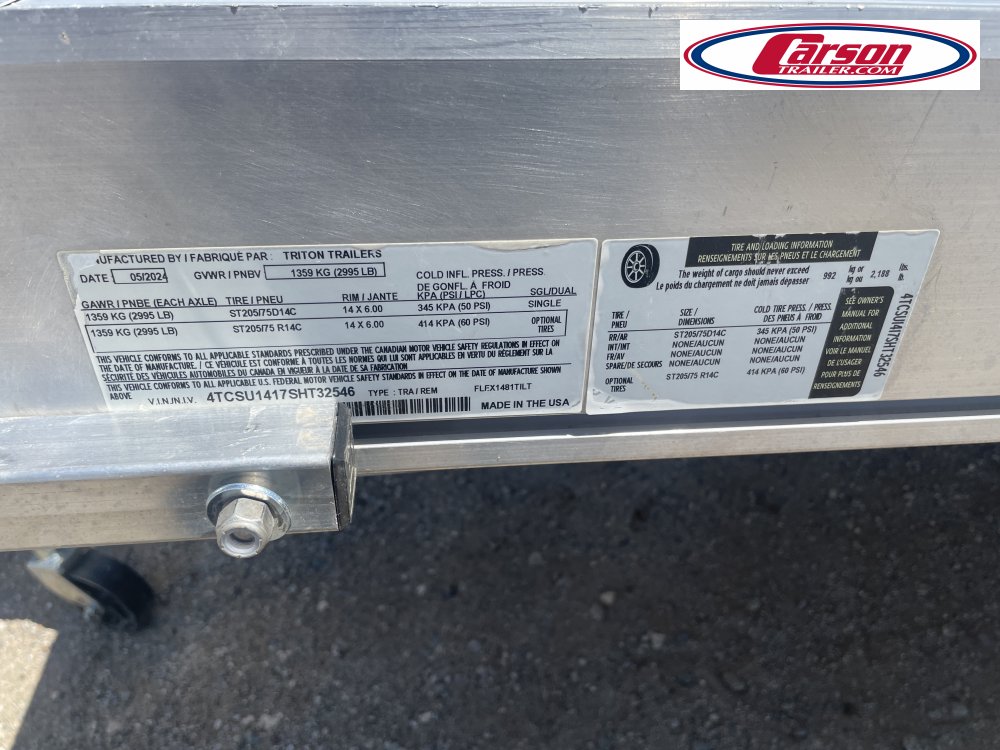 81x14 ALCOM Tilt Deck