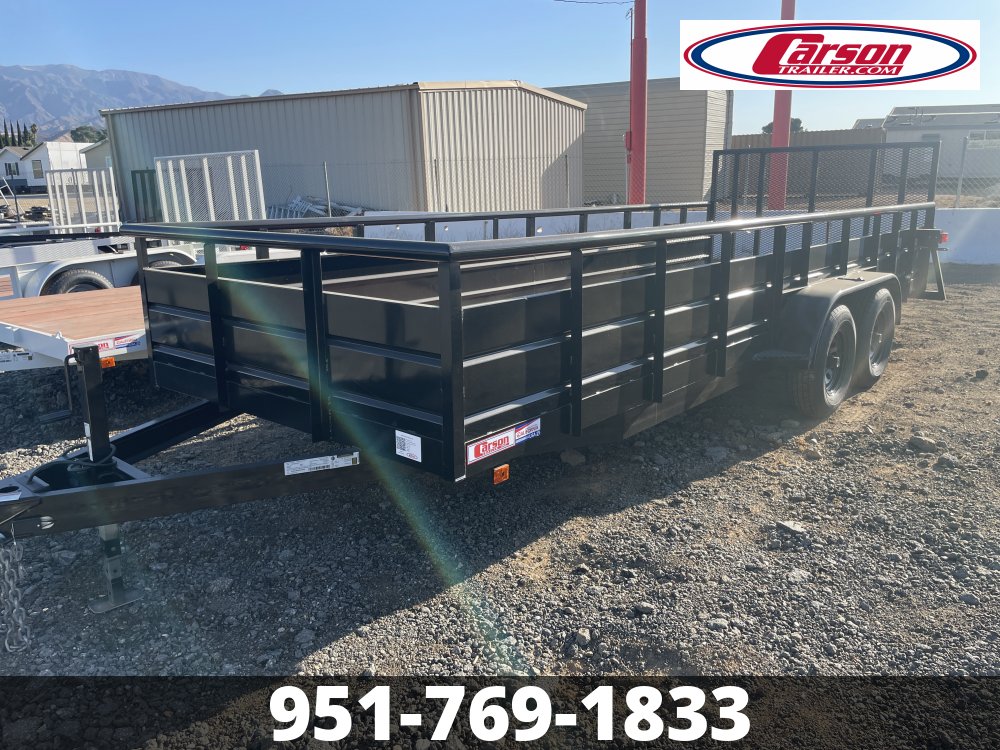 82x20 Carson Trailer Landscape Trailer