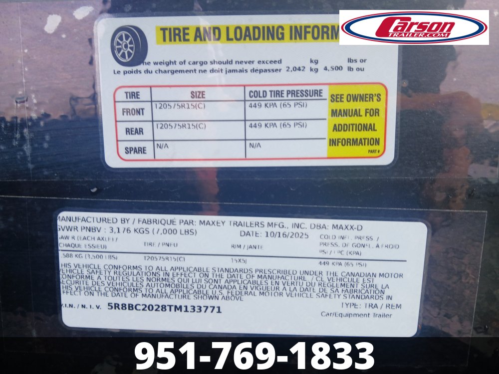 83x20 Maxx-D Open Car Hauler