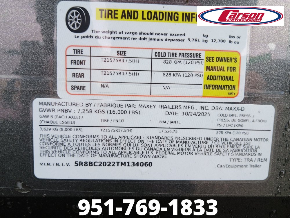 83x20 Maxx-D Open Car Hauler