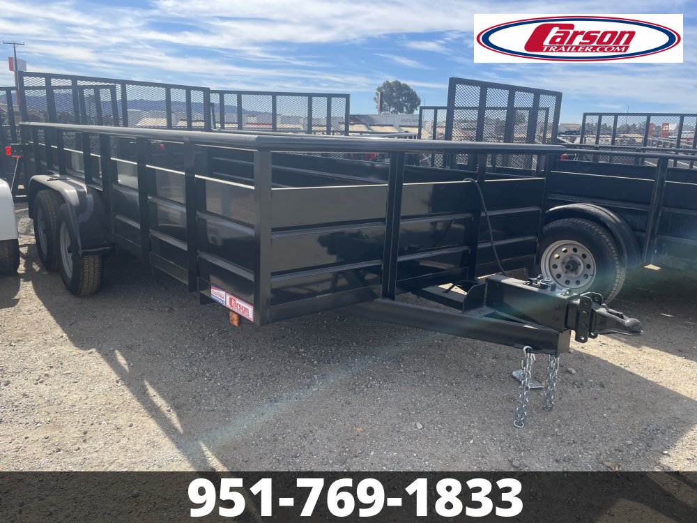 7X16 LANDSCAPE TRAILER W/ HYD BRAKES