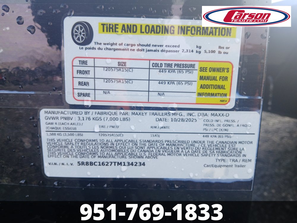 83x16 Maxx-D Car/Racing Trailer