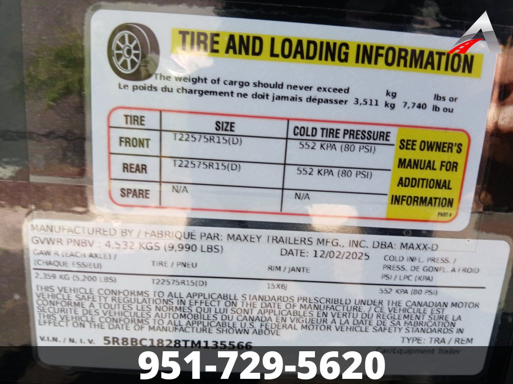 83x18 Maxx-D Open Car Hauler