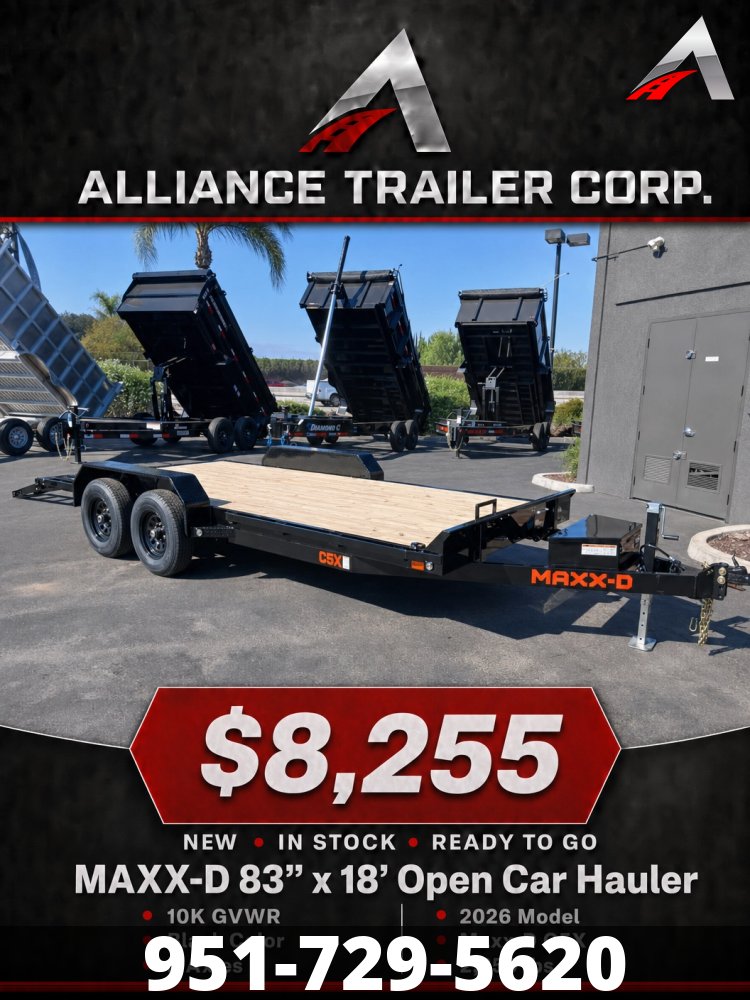 83x18 Maxx-D Open Car Hauler