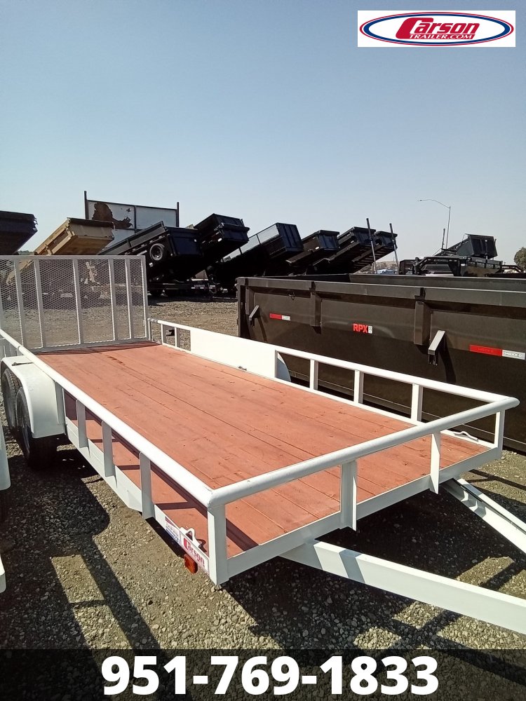 2025 CARSON T/A 7' X 18' STANDARD UTILITY TRAILER