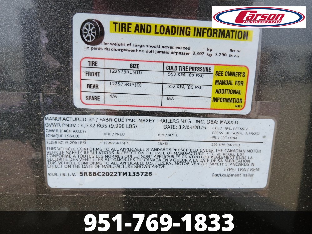 83x20 Maxx-D Open Car Hauler