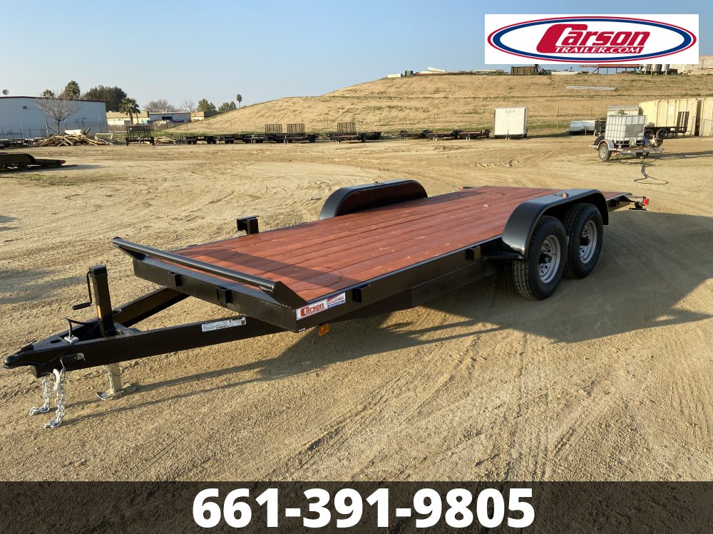 82x18 Carson Trailer Open Car Hauler