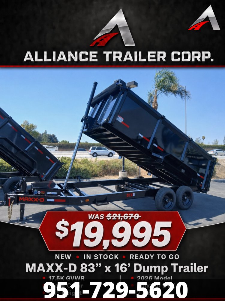 83x16 Maxx-D Dump