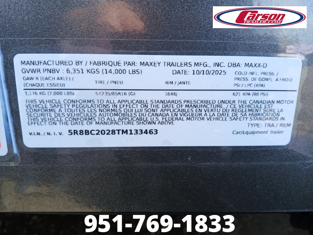 83x20 Maxx-D Open Car Hauler