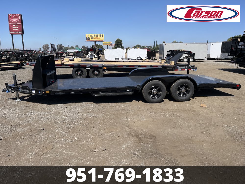 83x20 Diamond C Open Car Hauler