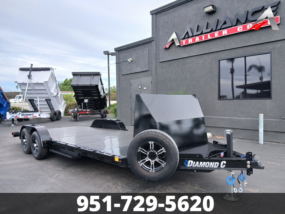 83"x20' Diamond C Open Car Hauler