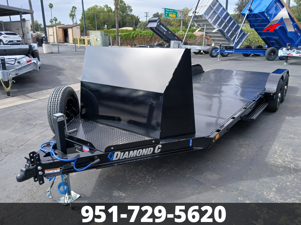 83"x20' Diamond C Open Car Hauler