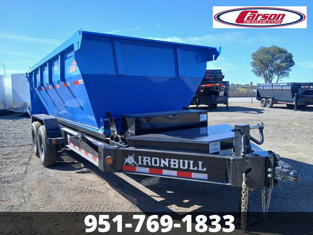 83"x14' IronBull ROLL OFF TRAILER