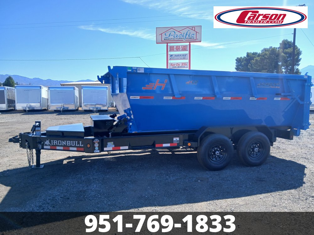 83"x14' IronBull ROLL OFF TRAILER