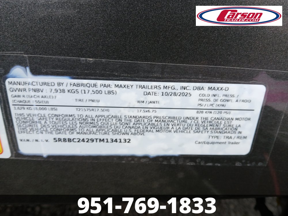 102x24 Maxx-D Open Car Hauler