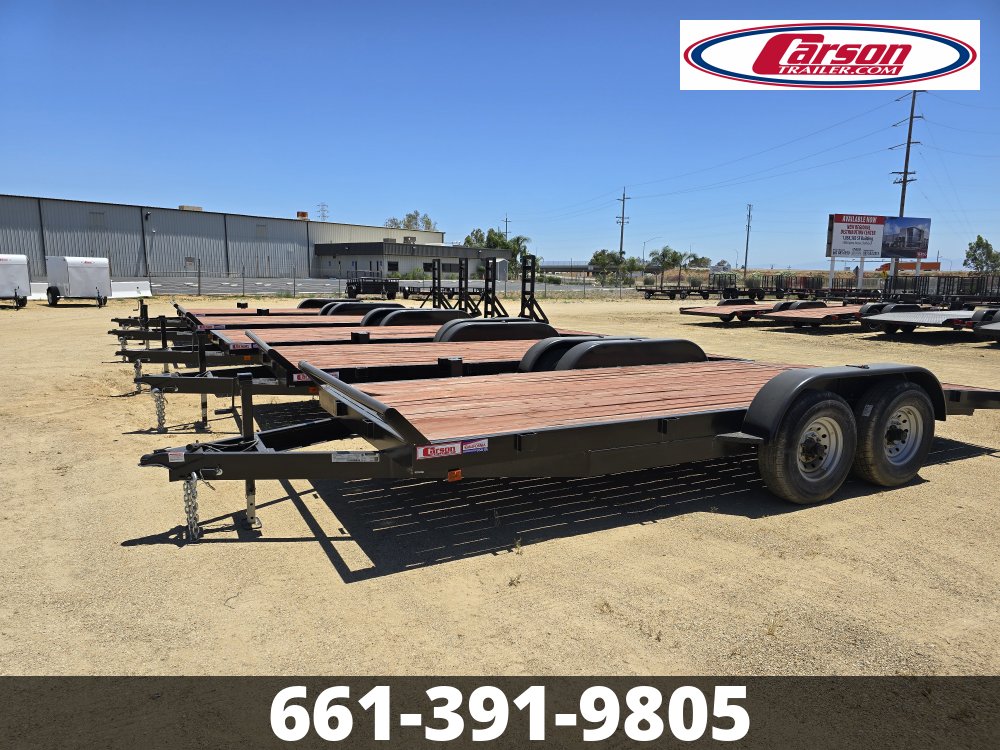 82x18 Carson Trailer Open Car Hauler