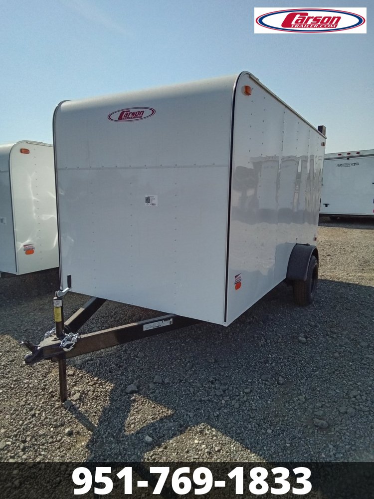 2023 CARSON S/A 6' X 12' EL ENCLOSED TRAILER