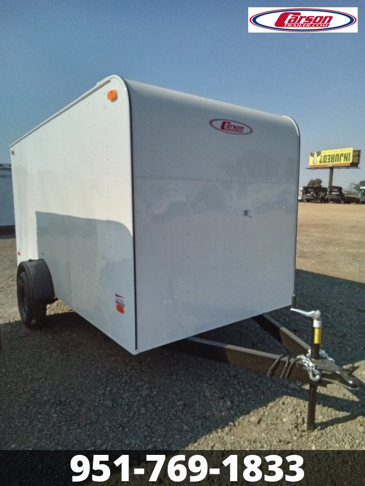 2023 CARSON S/A 6' X 12' EL ENCLOSED TRAILER